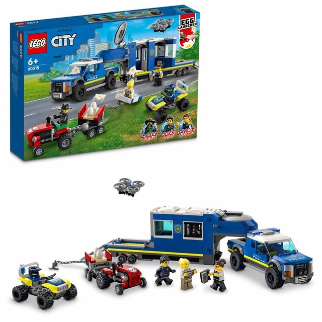 LEGO City 60315 Polis Mobil Komuta Kamyonu 436 Parça