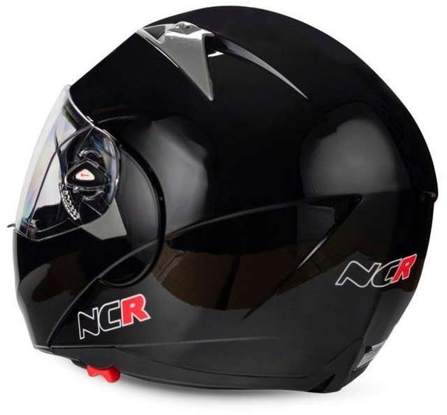 Ncr Çene Açılır Kask 162 Mat Siyah Belgeli