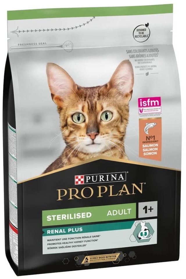 Purina Pro Plan Sterilised Somonlu Kısırlaştırılmış Yetişkin Kedi Maması 10 KG
