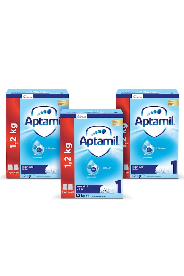 Aptamil 1 Bebek Sütü 0 - 6 Ay 3 x 1200 G