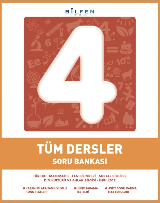 4. Sınıf Tüm Dersler Soru Bankası Bilfen Yayıncılık