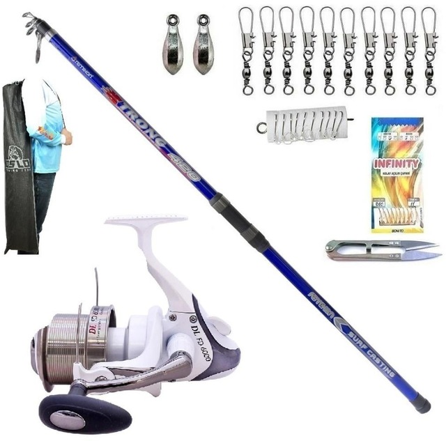 Remixon Strong 420 Cm Silstar Beyaz Surf Olta Takımı