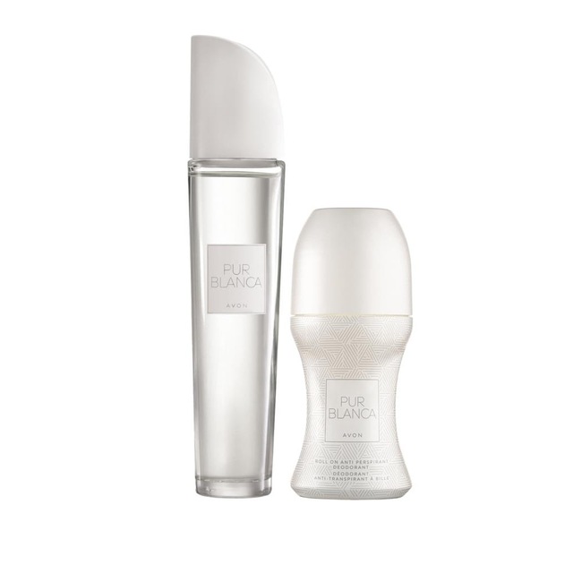 Avon Pur Blanca Kadın Parfüm EDT 50 ML + Roll On 50 ML