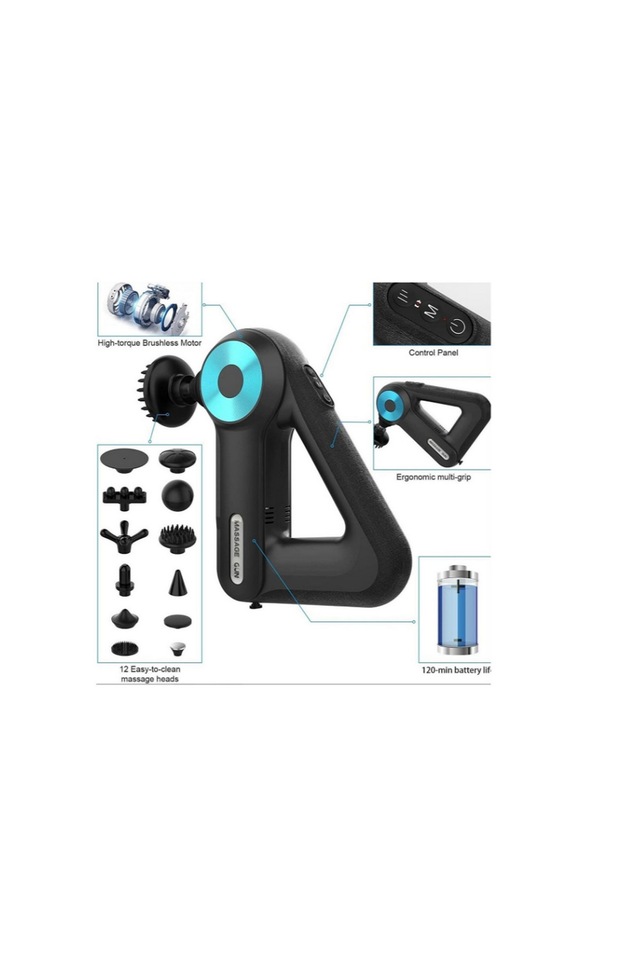 Vothoon 12 Başlıklı Profesyonel Masaj Aletı Sporcu Masaj Aleti