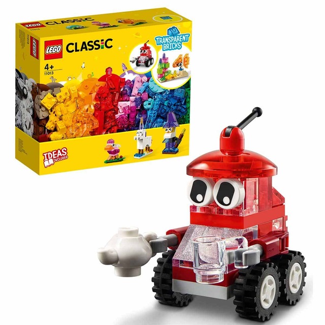 LEGO Classic 11013 Yaratıcı Şeffaf Yapım Parçaları 500 Parça