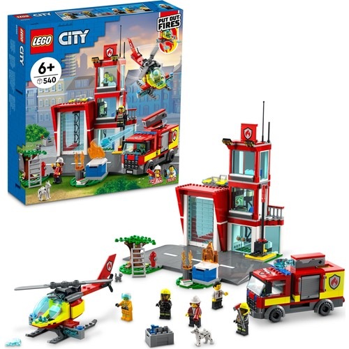 LEGO City 60320 İtfaiye Merkezi 540 Parça