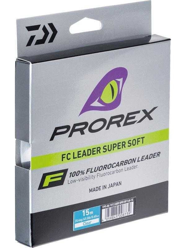 Daiwa Prorex Fc Leader Fluorocarbon Super Soft Misina