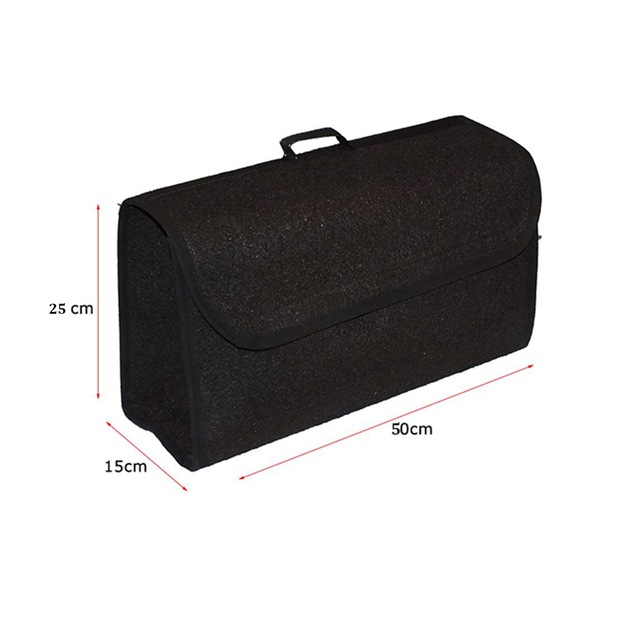 Araba Bagaj Çantası Oto Halı Bagaj Organizer Siyah