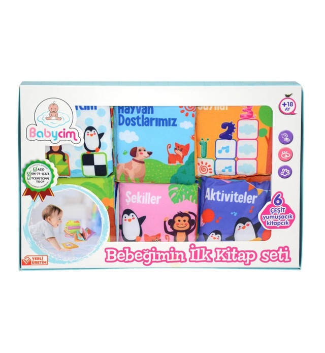 Birlik Bebeğimin Ilk Kitapçik Seti LH0812 - 6 Adet