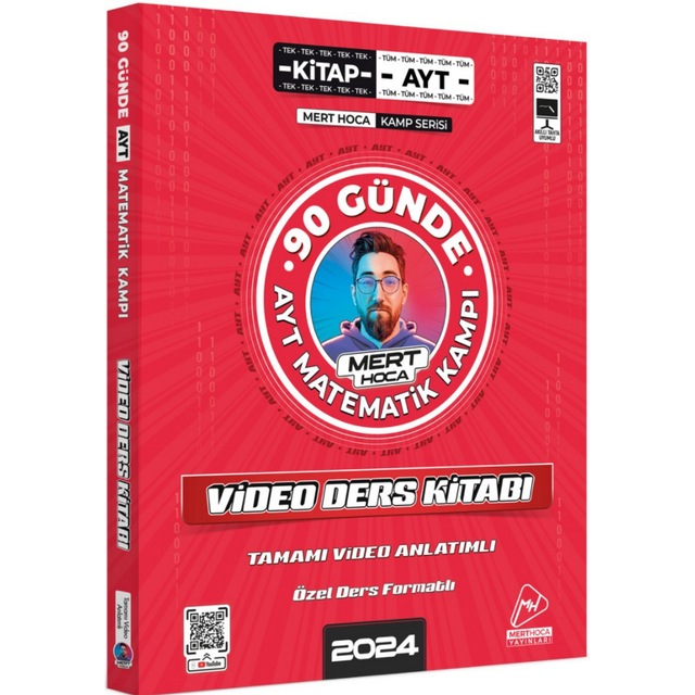 Mert Hoca 90 Günde Ayt Matematik Video Ders Kitabı - 2024