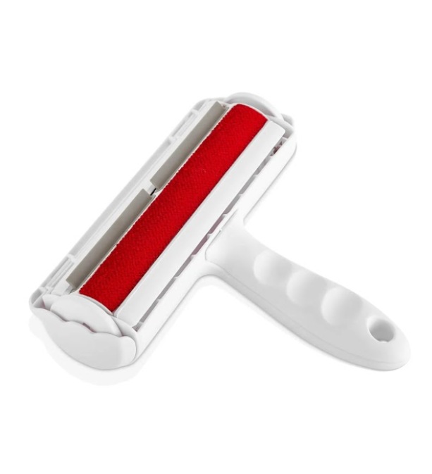 Finehome Hazneli Tüy Toplayıcı Beyaz - Kırmızı