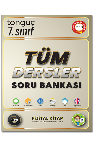 Tonguç Akademi 7. Sınıf Tüm Dersler Soru Bankası
