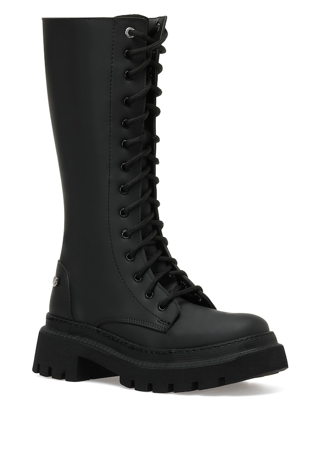 İnci JAYNES.Z 2 PR Siyah Kadın Çizme