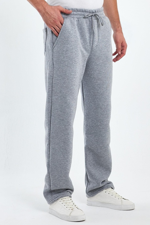 Baggy Geniş Kalıp Eşofman Altı Gri