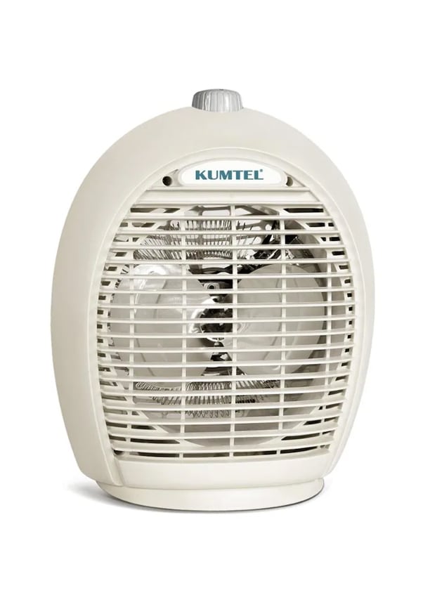 Kumtel LX-6331 2000 W Krem Fanlı Isıtıcı