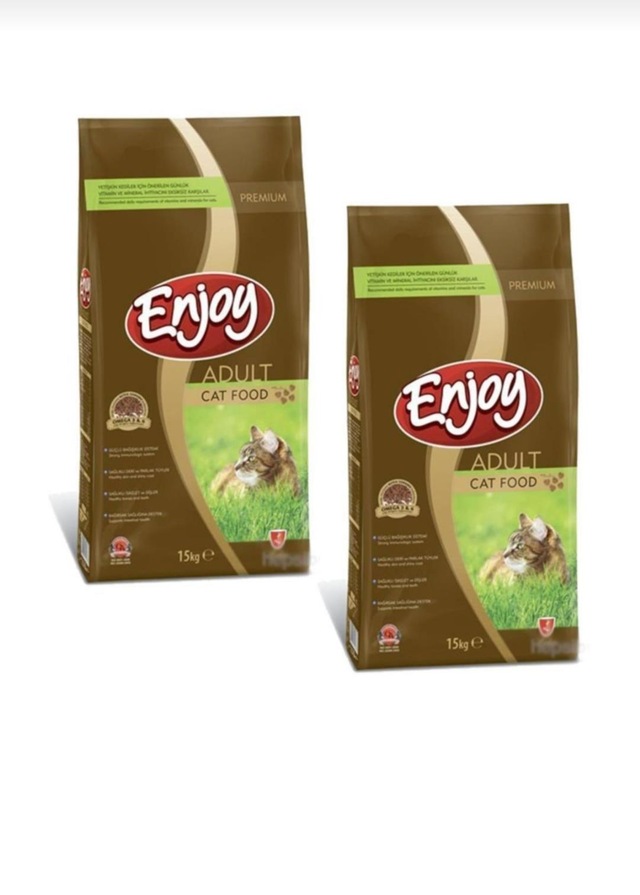 Enjoy Tavuklu Kedi Maması 2 x 15 KG