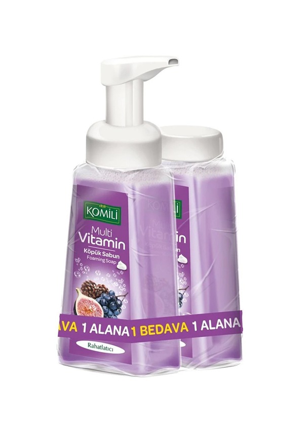 Komili Multivitamin Köpük Sabun 250 ML + 250 ML