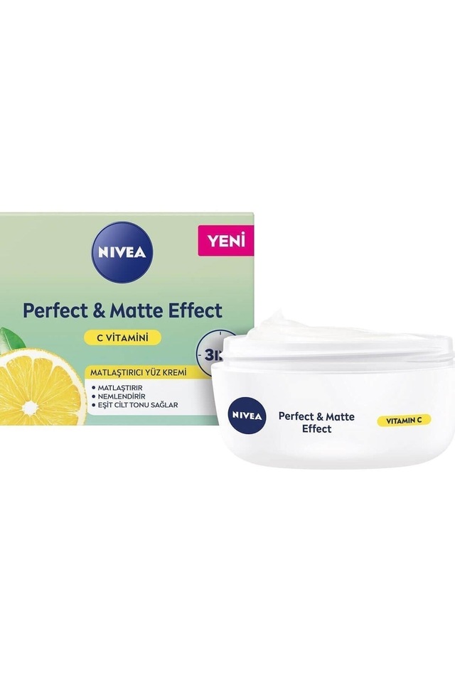Nivea Perfect ve Matte Effect C Vitaminli Matlaştırıcı Yüz Bakım Kremi 50 ML