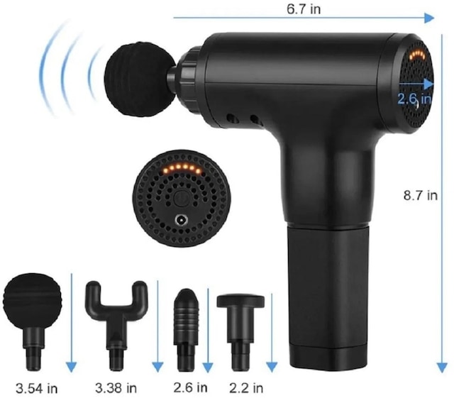 Cvs Dn-133: Ağrılarınıza Son Veren 6 Kademeli Şarjlı Masaj Aleti
