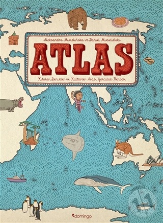 Atlas - Aleksandra  Mizielinska - Domingo Yayınevi