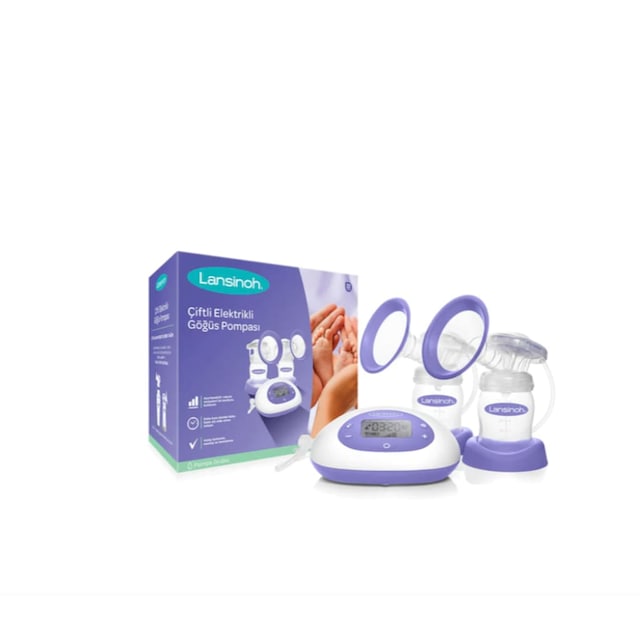 Lansinoh Elektrikli ve Pilli Çiftli Göğüs Pompası
