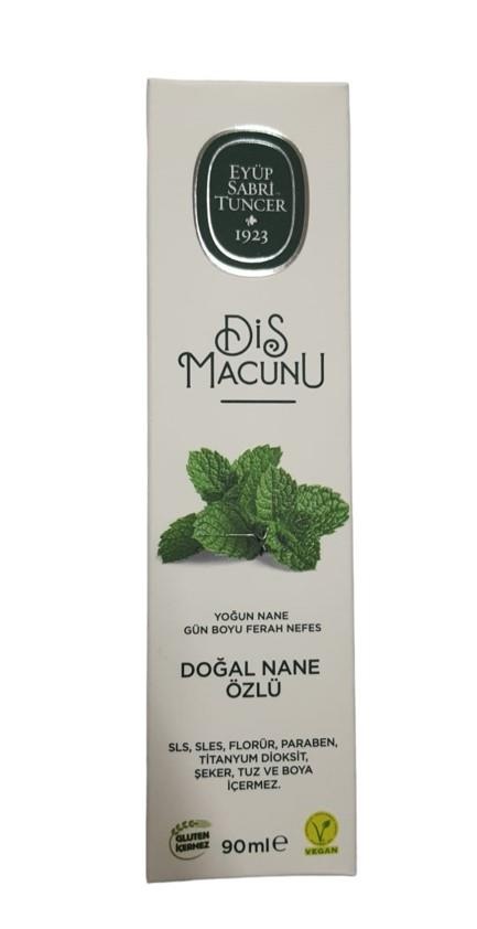 Eyüp Sabri Tuncer Doğal Nane Özlü Diş Macunu 90 ML