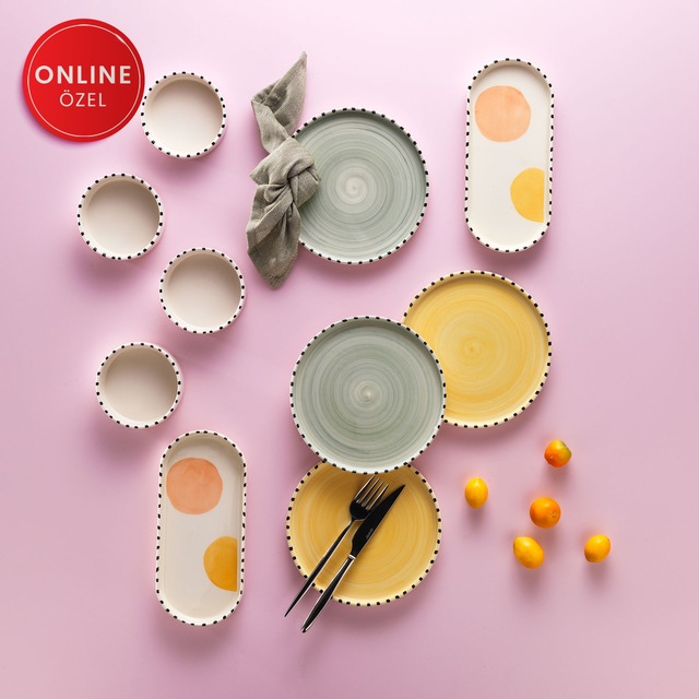 Schafer Sunny 4 Kişilik Kahvaltı Takımı 10 Parça Asorti