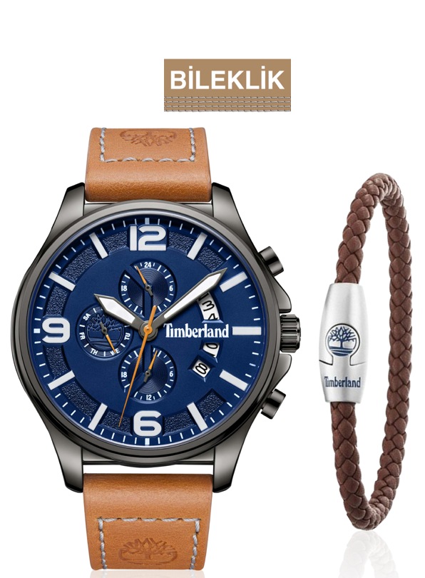 Timberland Tdwgf2183203 Erkek Kol Saati + Bileklik