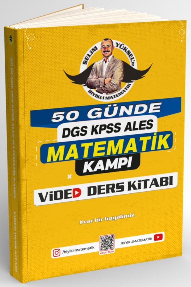 Bıyıklı Matematik 50 Günde Dgs Kpss Ales Matematik Kampı