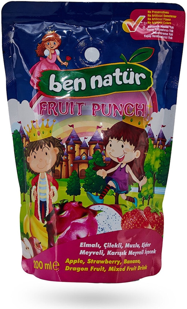 Ben Natür Fruit Punch BNR-0005 200 ML