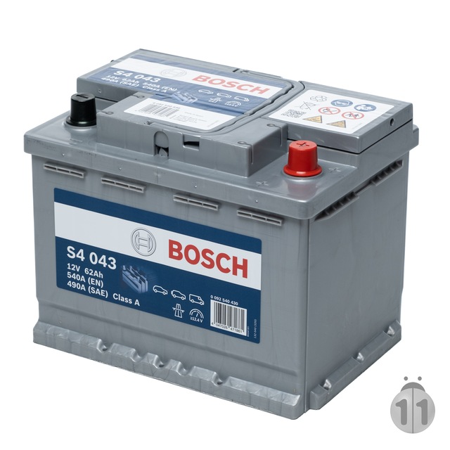 Bosch 12V 62 Ah S4 043 Akü - 60 Ah Kasası