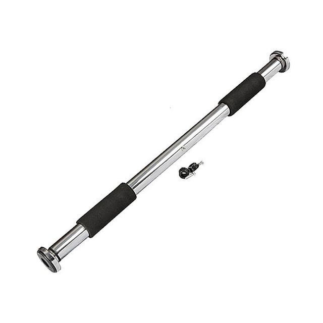 Barfiks Çubuğu 60-100 CM Çift Süngerli Ayarlanabilir Barfiks Çekme Demiri Barfiks Aleti