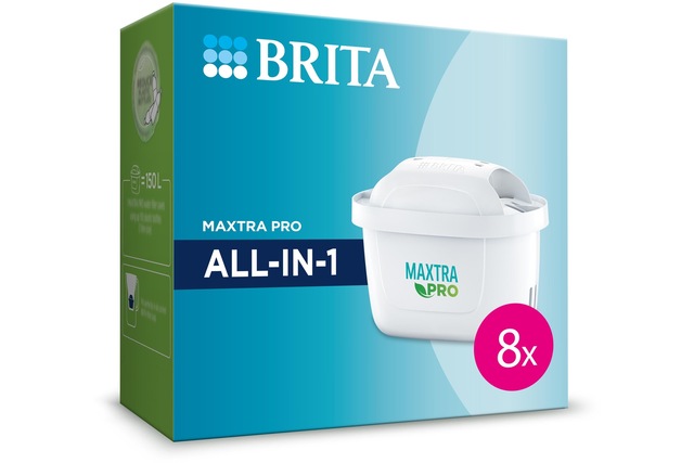 Brıta Maxtra Pro All-In-1 Yedek Su Arıtma Filtresi 8'li