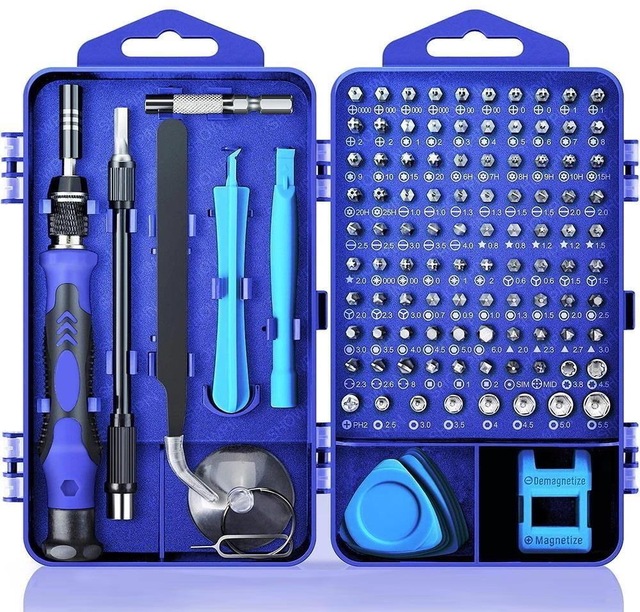 Wellhise WH90 Elektrikçi Saatçi Tornavida Seti 115 Parça