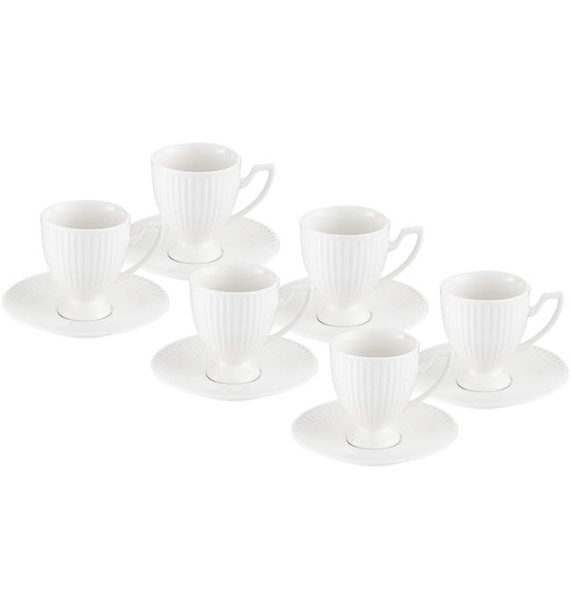 İstanbul Porselen Mahir 6'lı Kahve Fincan Takımı 90 Ml