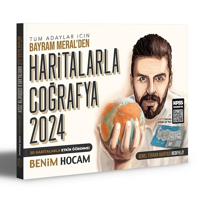 Benim Hocam Yayınları 2024 Tüm Adaylar İçin Haritalarla Coğrafya