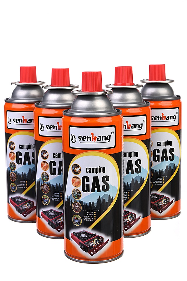 Senbang Kamp Ocak Gazı Valfli Kartuş 5  x 227 G