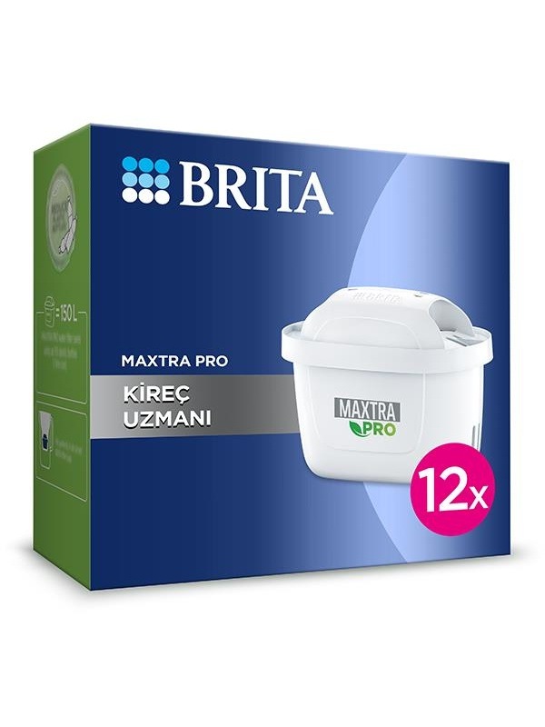 Brıta Maxtra Pro Kireç Uzmanı Su Arıtma Filtresi, 12'li