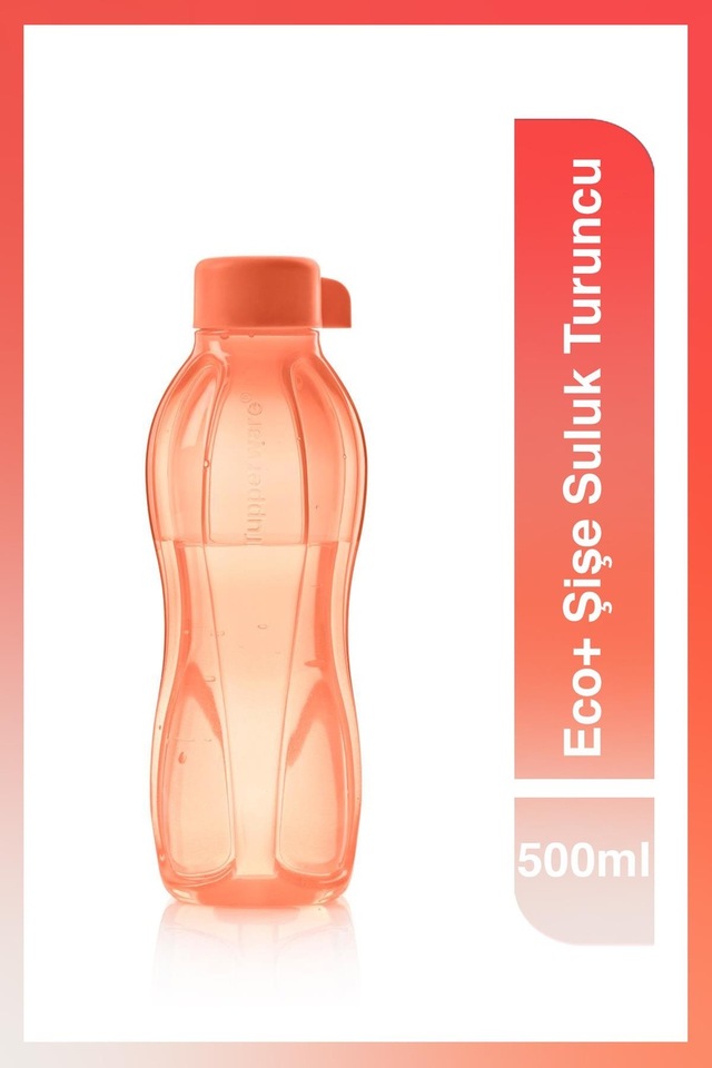 Tupperware Eco+ Şişe Suluk 500 ml  Turuncu