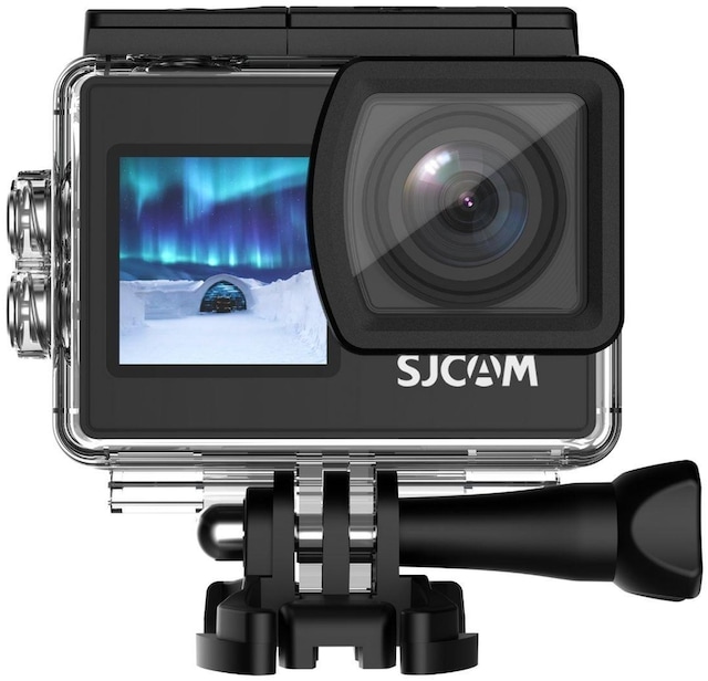 Sjcam Sj4000 Dual Screen Wifi 4k Aksiyon Kamerası Siyah