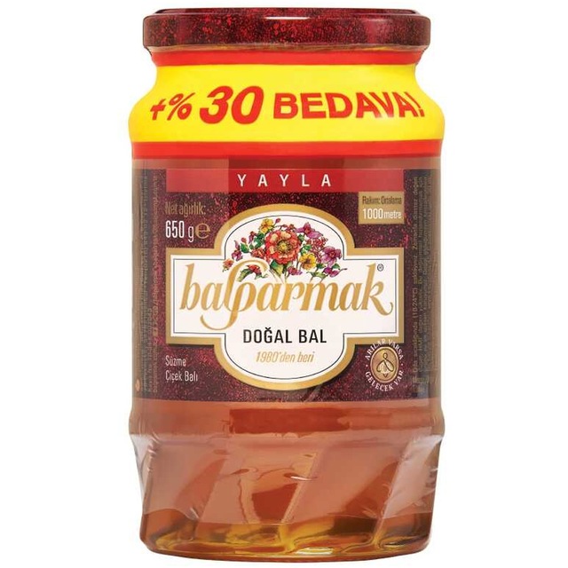 Balparmak Yayla Çiçek Balı 650 G %30 Promosyonlu Ürün
