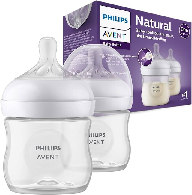 Philips Avent Natural Response PP 2'li Biberon Seti 125 ML 0+ Ay PAV-SCY90002