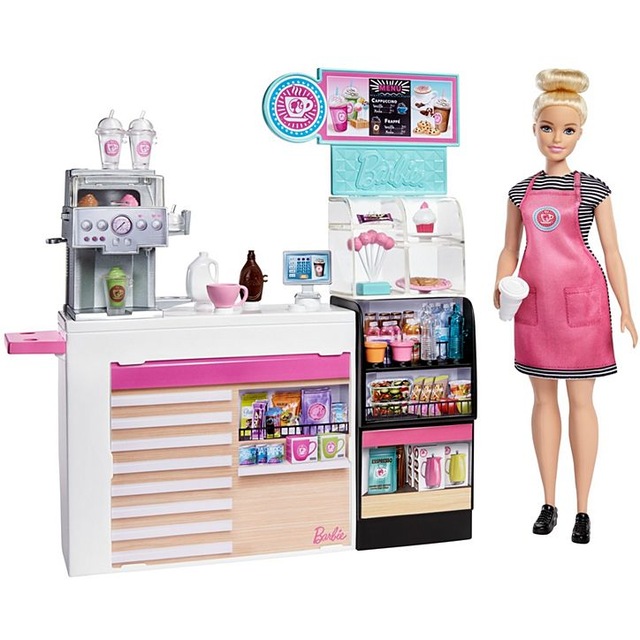 Barbie'nin Kahve Dükkanı Oyun Seti Gmw03