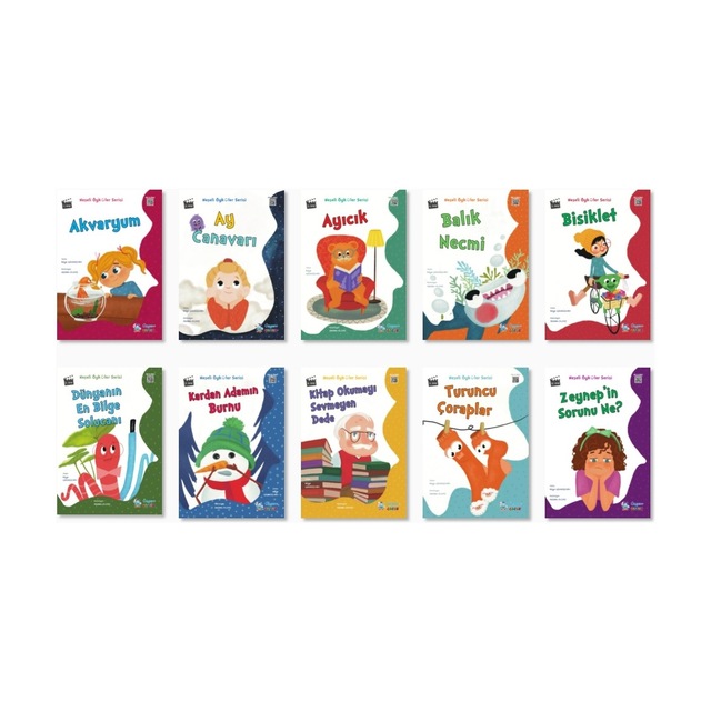 Neşeli Öyküler Serisi - 10 Kitap + Değerlendirme Eki