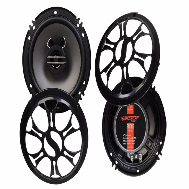 Oto Hoparlör 16 Cm 6 Inch 2x600W 4 Ohms Tweeterli Kapaklı