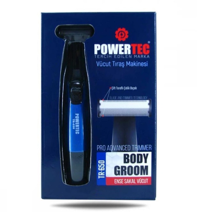 Powertec TR-650 Body Vücut Tıraş Makinesi