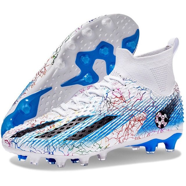 Sones Halı Saha Krampon Futbol Ayakkabısı Sns00012 Beyaz - Mavi