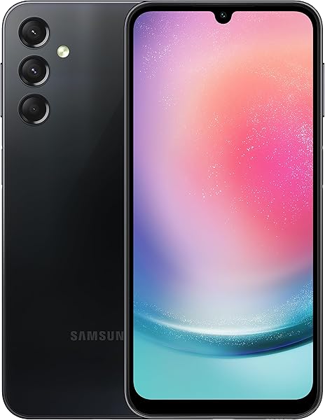 Samsung Galaxy A24 Akıllı Cep Telefonu 6 GB RAM, 128 GB Depolama, Siyah (Samsung Türkiye Garantili)
