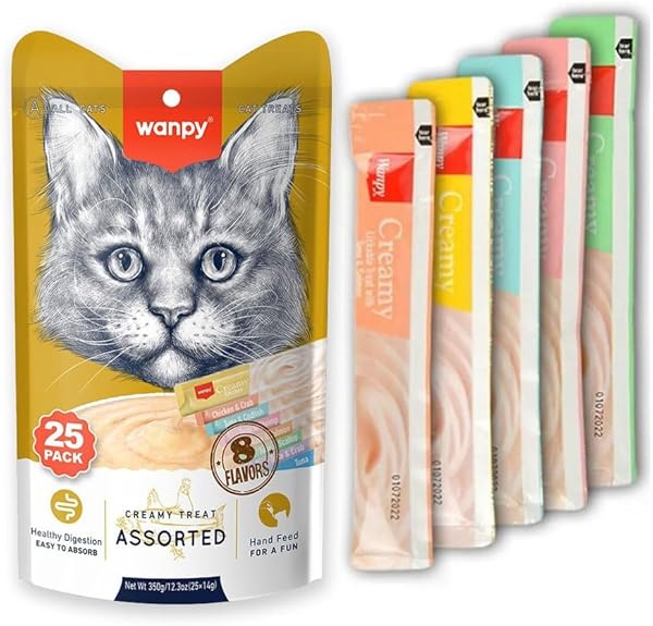 Wanpy Karışık Sıvı Kedi Ödülü RA-Mİ x (25 x 14 gr)