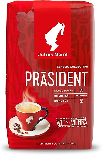 Julius Meinl President Çekirdek Kahve, Orta Kavrulmuş, Classic Aromalı, 500 g